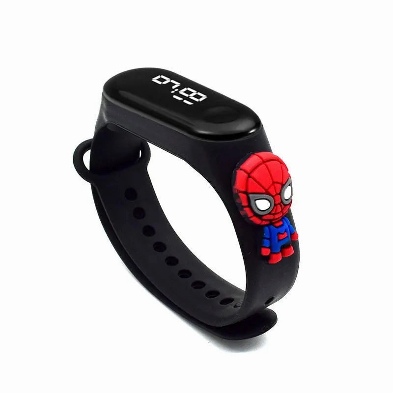 Kids Marvel & Disney Digital Waterproof Sports Watch