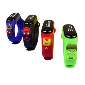 Kids Marvel & Disney Digital Waterproof Sports Watch