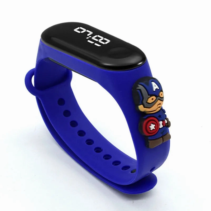 Kids Marvel & Disney Digital Waterproof Sports Watch