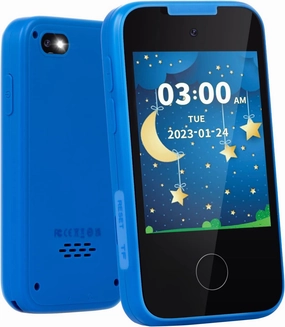 Kids Phone Gifts and Toys for 3-8 Year Olds Boys, Toy Phone with Dual Camera, MP3 Music Player, Games, Habit Tracker Touchscreen Toddler Phone Learning Toy Birthday Gifts for Girls Age 3 4 5 6 7 8