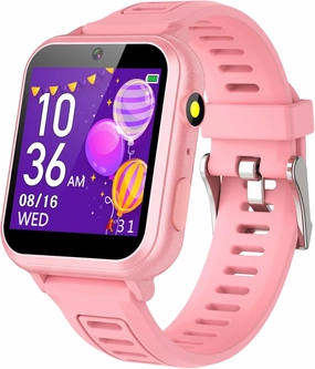Kids Smart Watches Girls with Camera Music Player Pedometer Alarm Clock Games Calculator Flashlight 12/24 hr Toys for Ages 4-12 Years Old.Birthday Gift for Girls