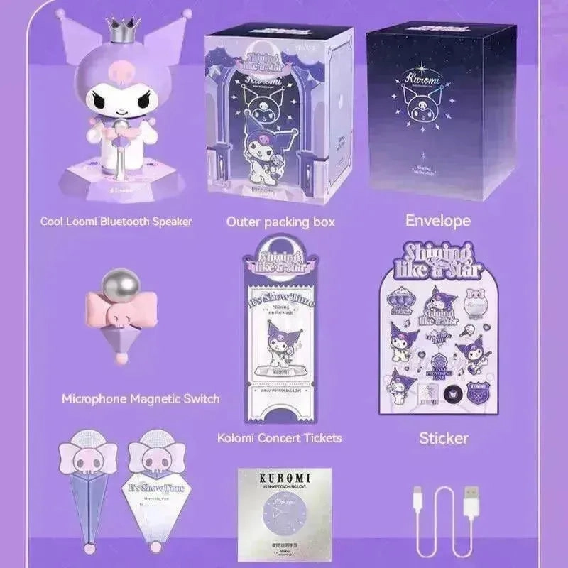 Kuromi Shining Stage Bluetooth Speaker