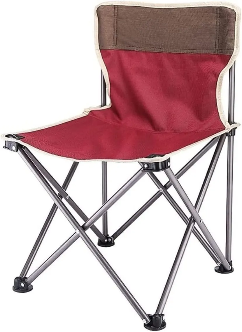 KYUSAR Camping Chair Outdoor Chair Foldable Chair Padded Camping Chairs Outdoor Folding Chair Lightweight Portable Fishing Stool Beach Chair Folding Camping Chair