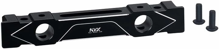 KYX Racing CNC Aluminum Front Rear Bumper Mount Upgrades Parts Accessories for 1/10 RC Crawler Car Axial SCX10 PRO