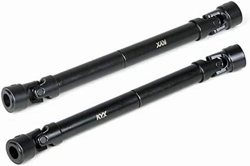 KYX Racing Hardened Steel Center Drive Shaft Upgrades Parts Accessories for 1/6 RC Crawler Car Axial SCX6 AXI05000