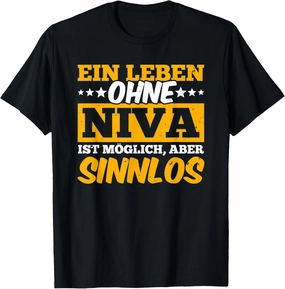 Lada Niva 4x4 Offroad Russia T Shirts T-Shirt