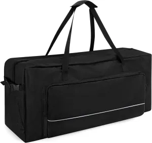 Large Stroller Travel Bag for Standard, Single, Double, Dual & Jogger Stroller, Stroller Storage Carry Bag with Secure Buckles & Padded Handles, for Airplane Gate Check or Car Trunk, Bag Only