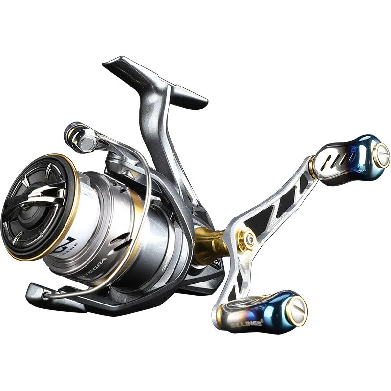 Layfishing Aluminum Alloy Double Rocker Arm With Reel Stand Set
