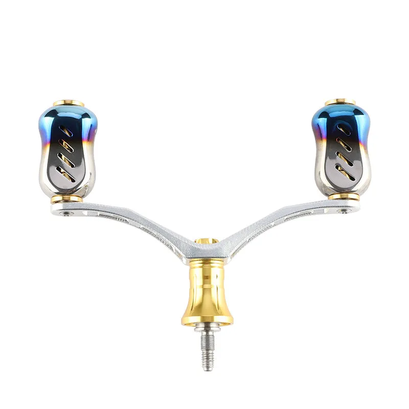 Layfishing Aluminum Alloy Double Rocker Arm With Reel Stand Set