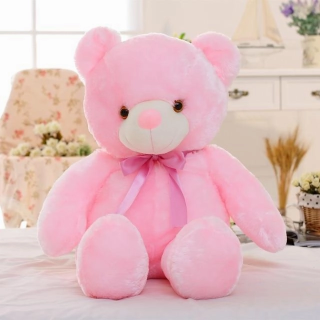light LED Glowing Teddy Dependable Clearance sale Christmas Bear Kid Stuffed for toy Gift or