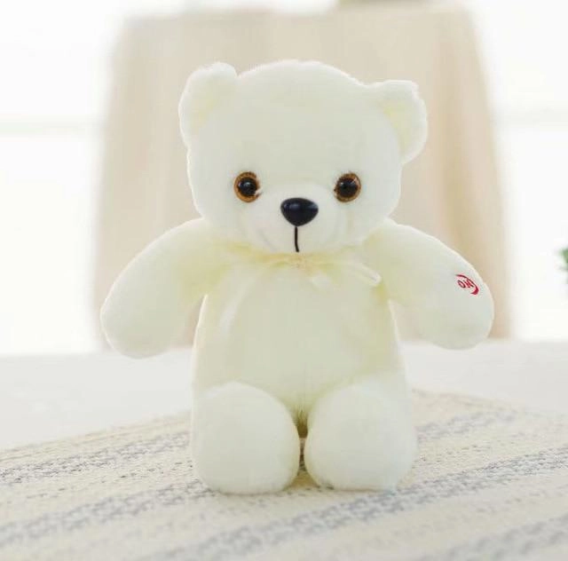 light LED Glowing Teddy Dependable Clearance sale Christmas Bear Kid Stuffed for toy Gift or