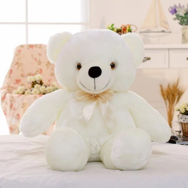 light LED Glowing Teddy Dependable Clearance sale Christmas Bear Kid Stuffed for toy Gift or