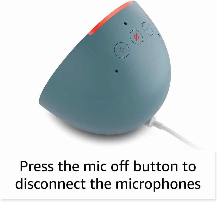 Like-New Amazon Echo Pop (newest model), Our smallest Alexa speaker, Fits in any room, Midnight Teal