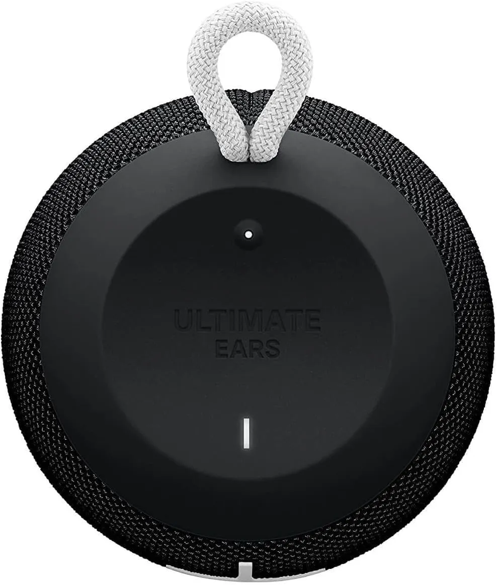 Logitech ULTIMATE EARS WONDERBOOM Super Portable Waterproof Bluetooth Speaker - Phantom Black (Renewed)
