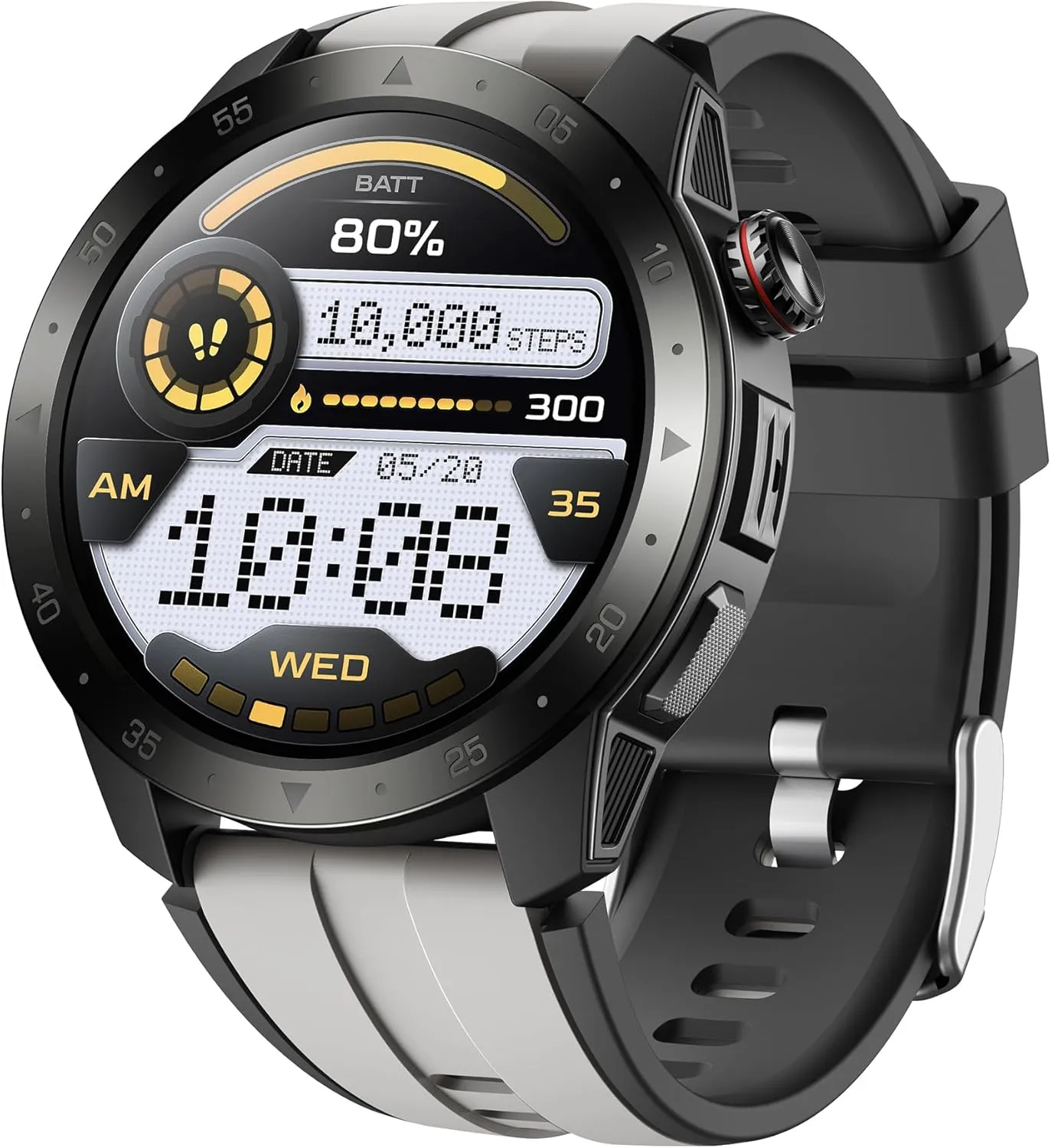 Loluka GPS Smart Watches with Compass Altitude Barometer ABC Watch for Men Women (Answer/Make Call) 1.43" AMOLED Smartwatch Running Adventure