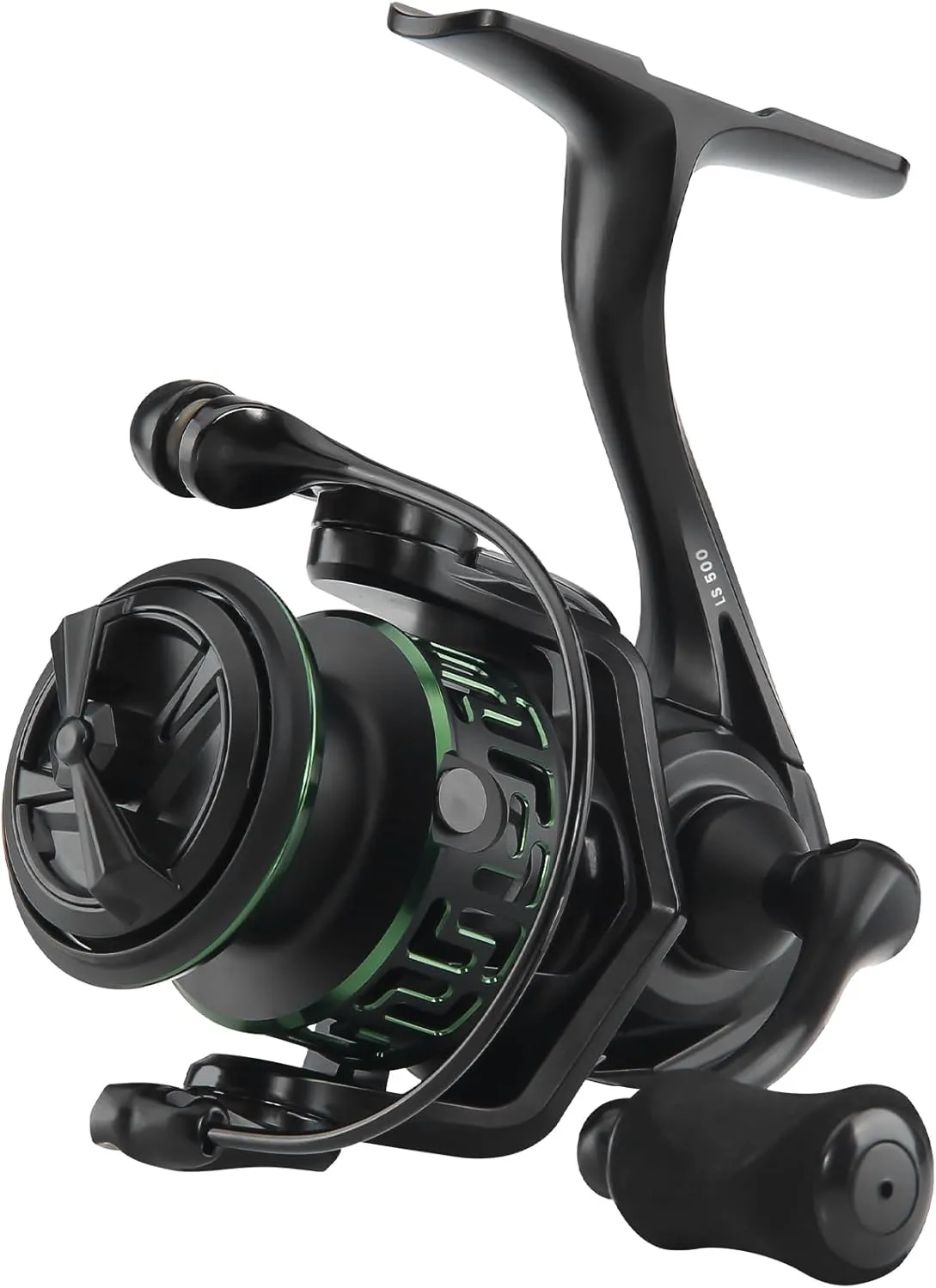 LS Lightweight Spinning Reel 500-1000 Series, 3.8oz Ultralight Carbon Fiber Frame, 5 1 BB, 5.2:1 Gear Ratio, 6.6LBs Max Drag, Saltwater/Freshwater Fishing Reel