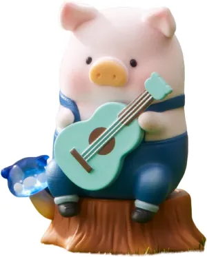 Lulu The Piggy My Sweet Farm Garden Series 6PCs Cute Pig Figures Collectible Toys Kawaii Birthday Gifts