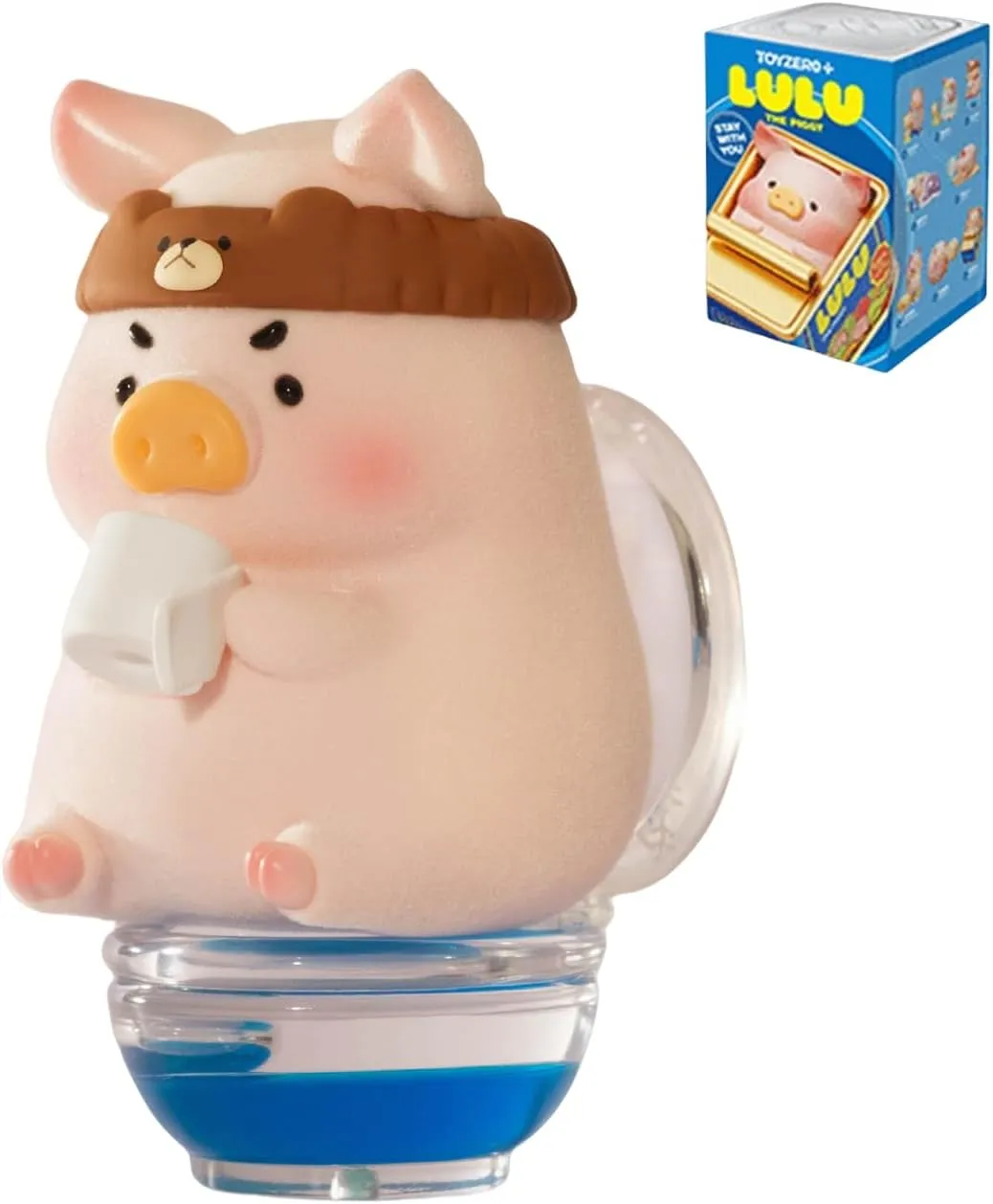 Lulu The Piggy Stay with You Series 1PC Cute Pig Blind Box Figures Collectible Toys Kawaii Birthday Gifts