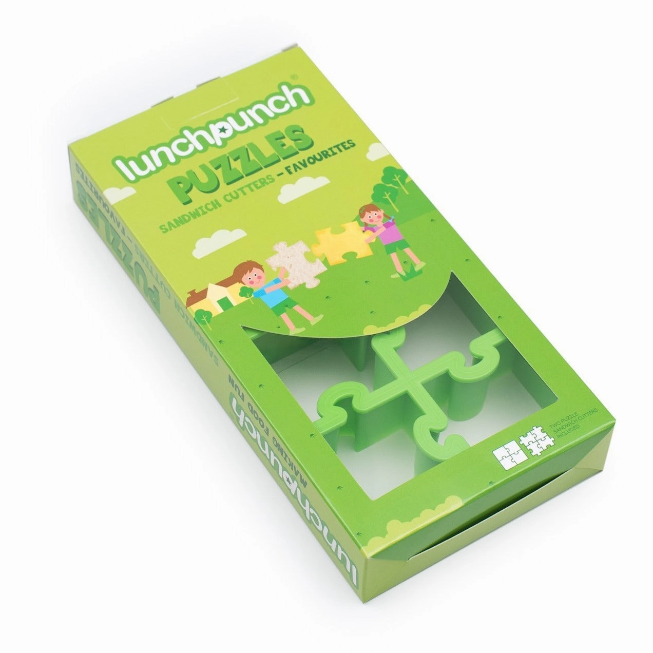 Lunch Punch Sandwich Cutters Pairs - Puzzles
