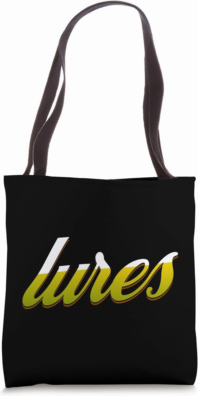 lures - Funny Bass Fishing Tote Bag
