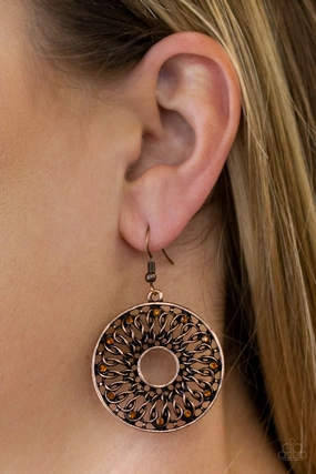 Malibu Musical - Copper Earrings