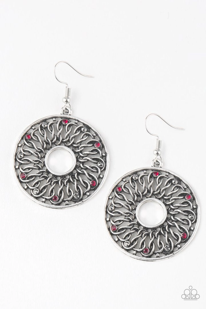 MALIBU MUSICAL  - RED Earrings