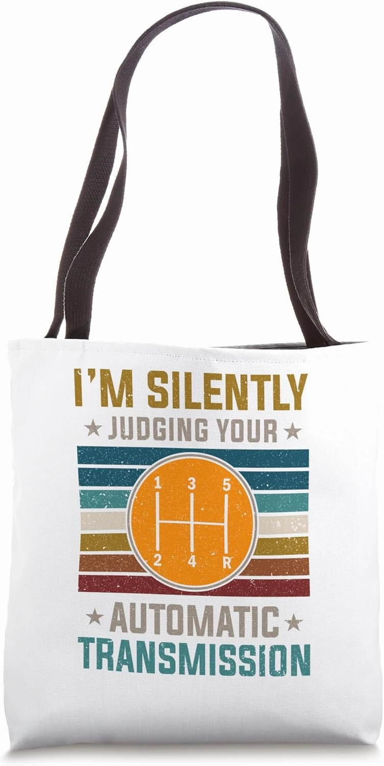 Manual Transmission Save The Manual Shift Tote Bag