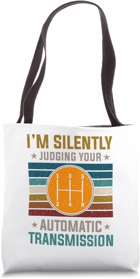 Manual Transmission Save The Manual Shift Tote Bag