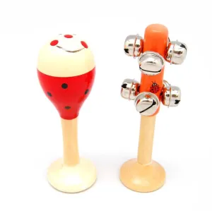 Maraca & Bell Set - Ladybug