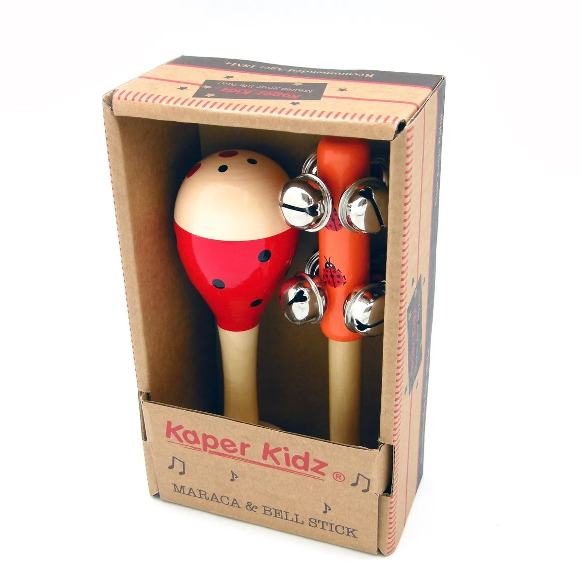 Maraca & Bell Set - Ladybug