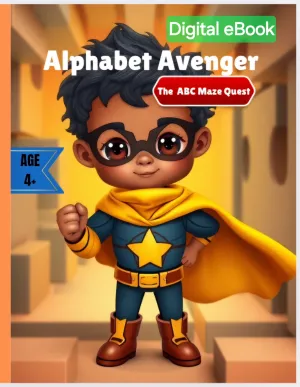 Maze Quest Alphabet Avengers (eBook)
