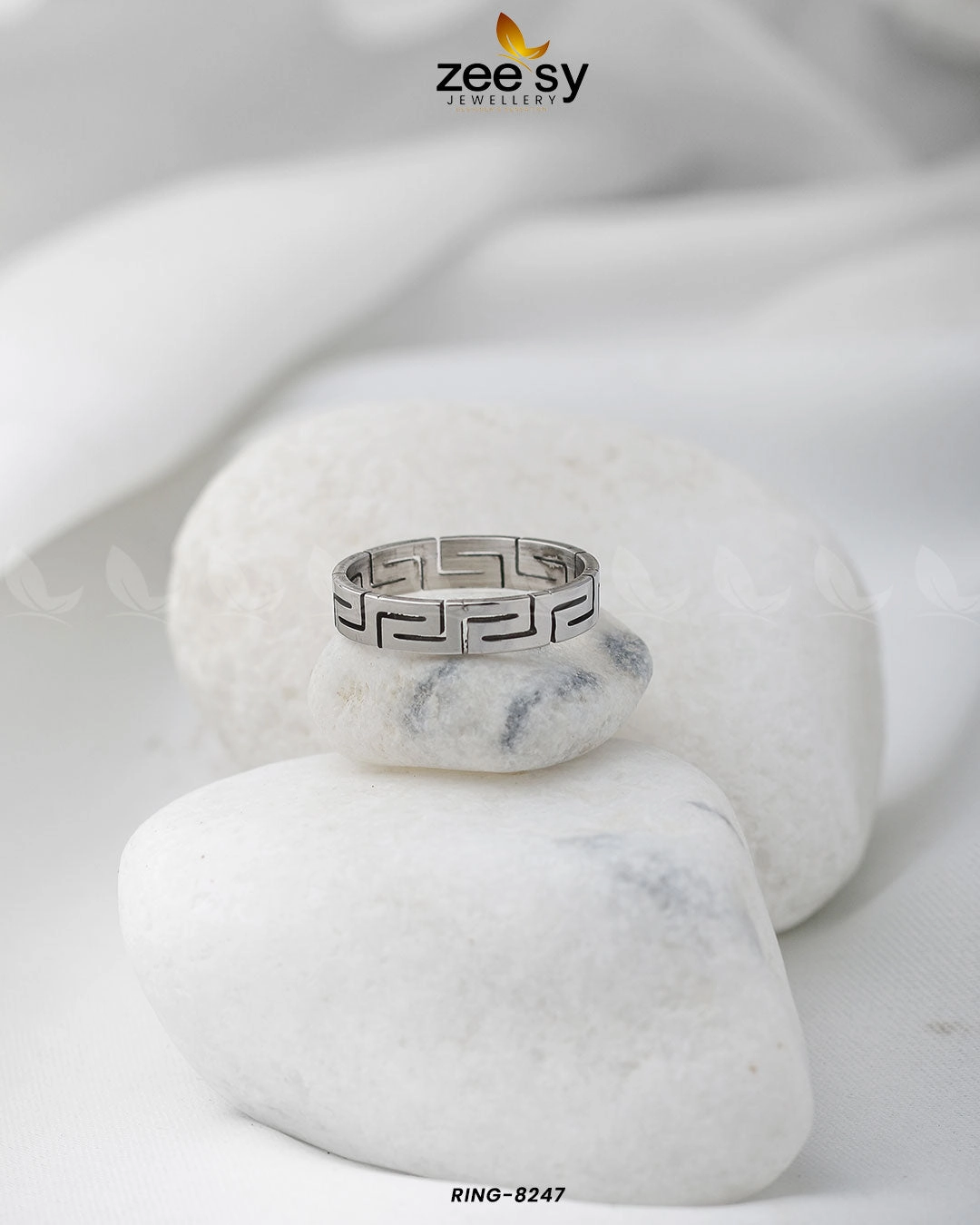 Maze Pattern Ring-8247