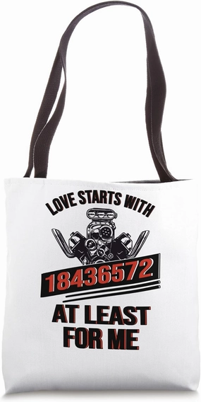Mechanic Car Mechanic 18436572 V8 Mechanical Engineer Tote Bag