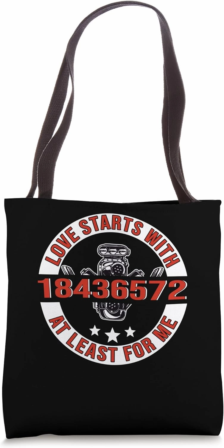 Mechanic Car Mechanic 18436572 V8 Mechanical Engineer Tote Bag