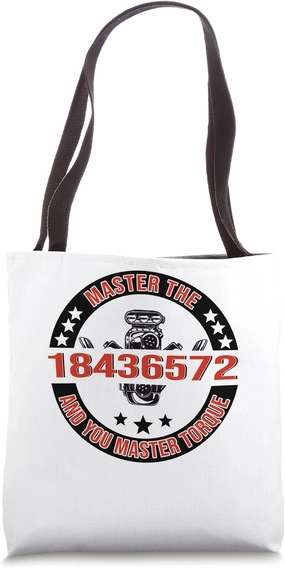 Mechanic Car Mechanic 18436572 V8 Mechanical Engineer Tote Bag