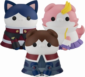 Megahouse - Nyanto! The Big Series Seed - Kira, Athrun, & Lacus Set (with Gift), Mega Cat Project Collectible Figure