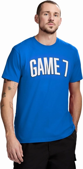 Men's Short Sleeve Lightweight Graphic Logo Crew Neck Cotton T-Shirt