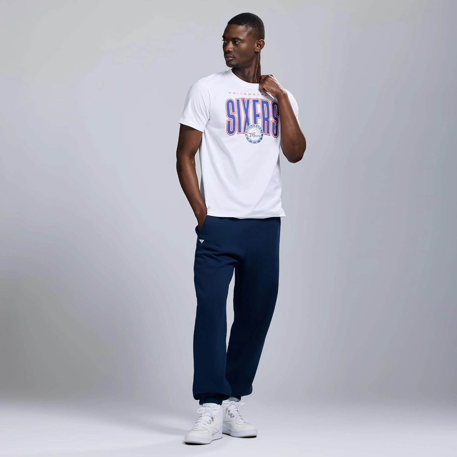 Men's X NBA Officially Licensed Graphic Short Sleeve Lightweight Classic Crew Neck Cotton T-Shirt