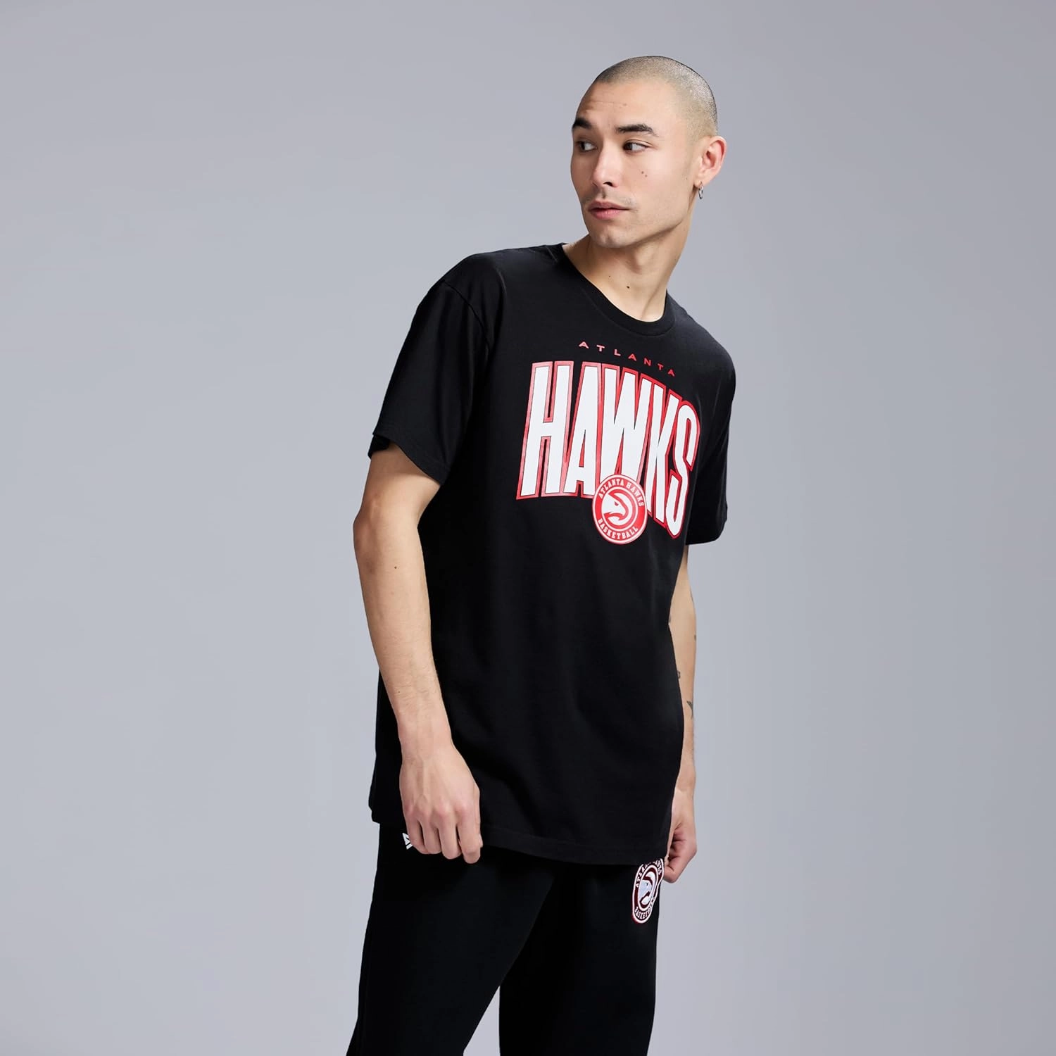 Men's X NBA Officially Licensed Graphic Short Sleeve Lightweight Classic Crew Neck Cotton T-Shirt