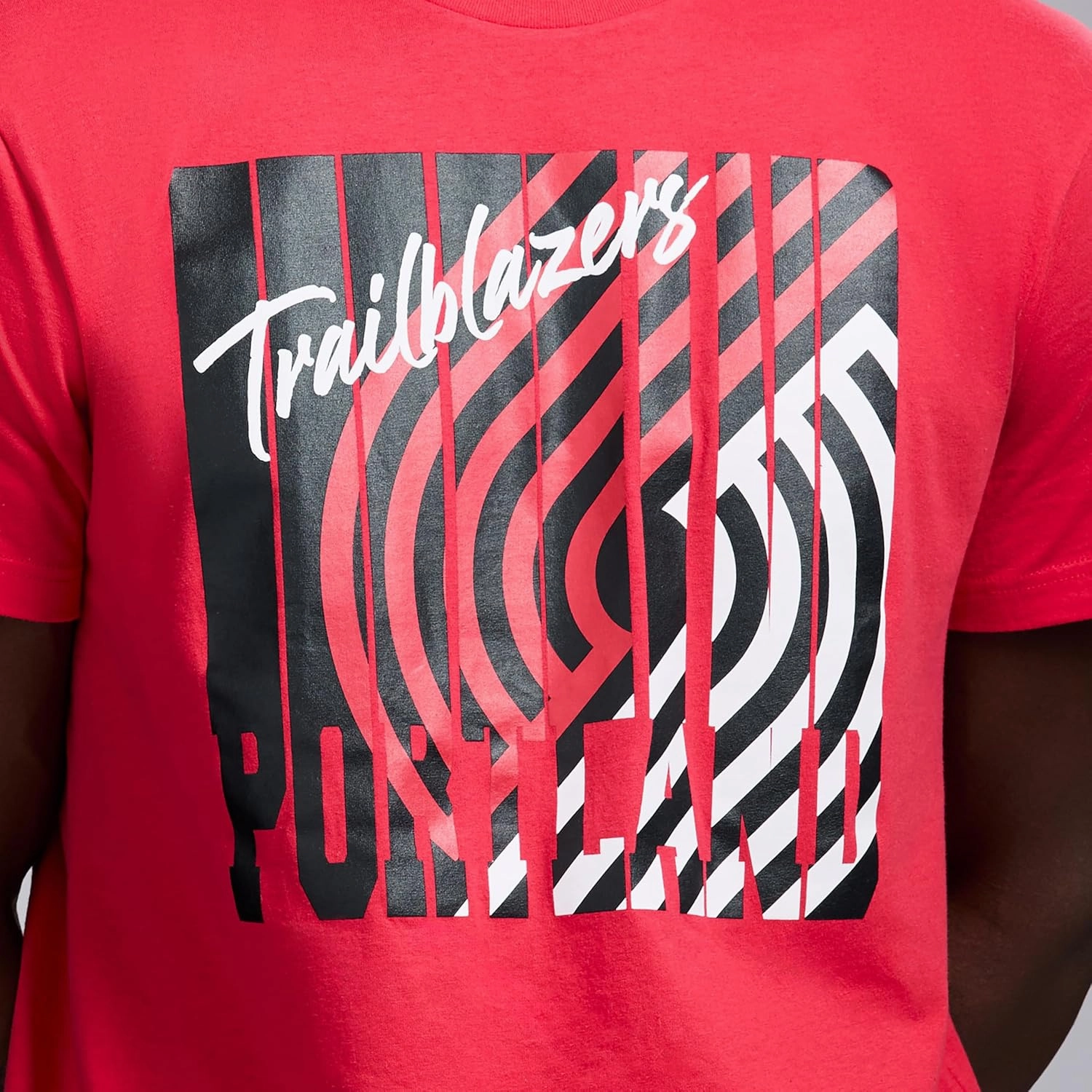 Men's X NBA Officially Licensed Graphic Short Sleeve Lightweight Crew Neck Cotton Team T-Shirt