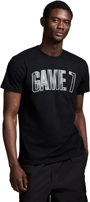 Men's Short Sleeve Lightweight Graphic Logo Crew Neck Cotton T-Shirt