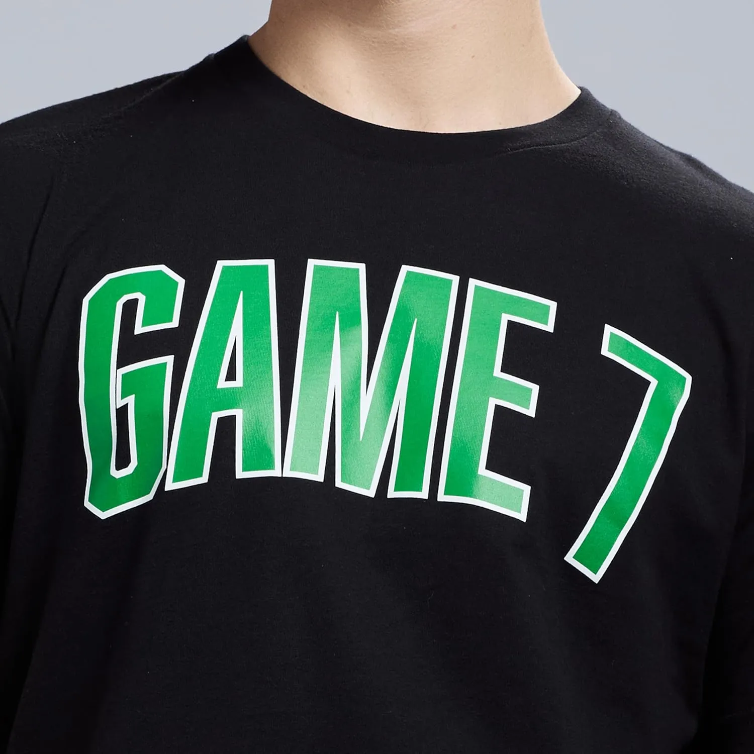Men's Short Sleeve Lightweight Graphic Logo Crew Neck Cotton T-Shirt