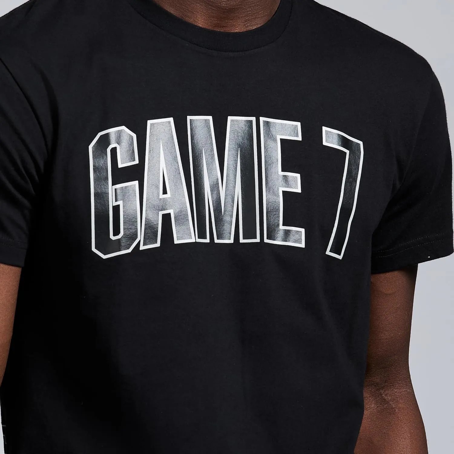 Men's Short Sleeve Lightweight Graphic Logo Crew Neck Cotton T-Shirt