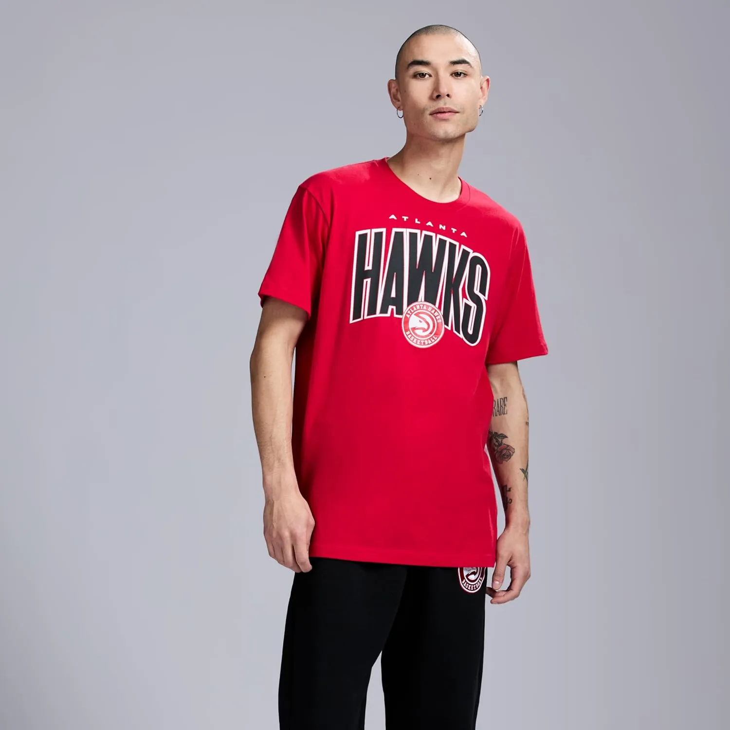 Men's X NBA Officially Licensed Graphic Short Sleeve Lightweight Classic Crew Neck Cotton T-Shirt