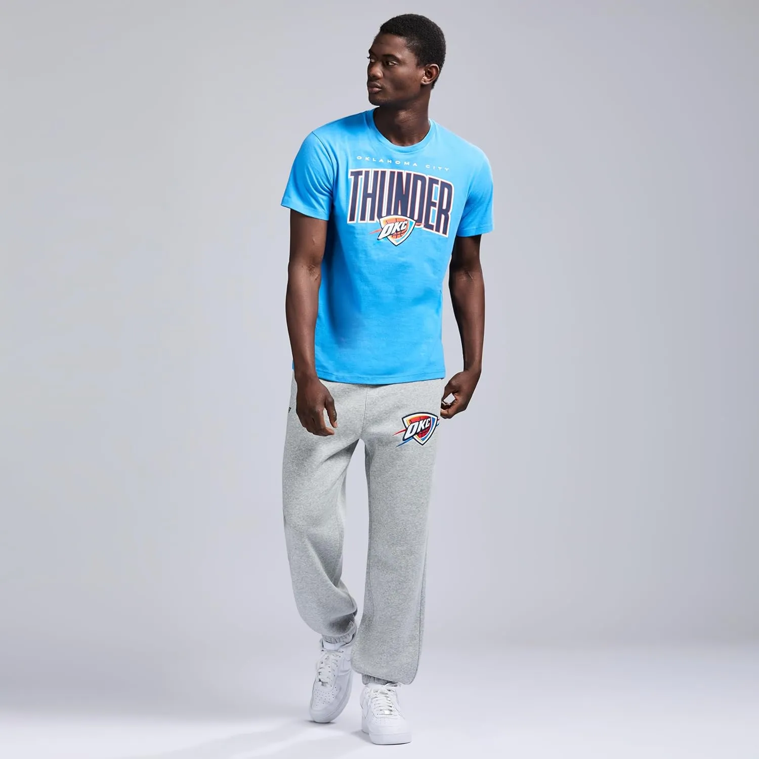 Men's X NBA Officially Licensed Graphic Short Sleeve Lightweight Classic Crew Neck Cotton T-Shirt