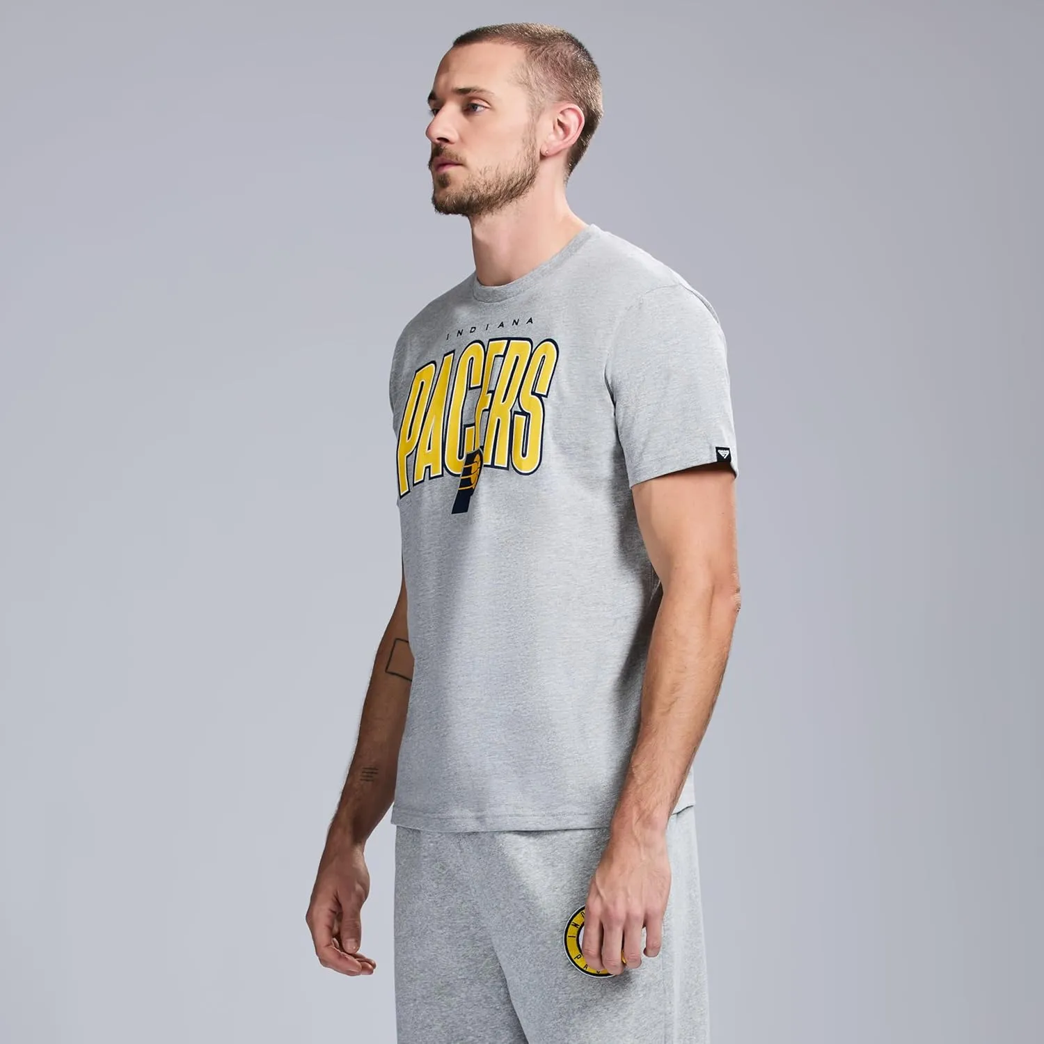Men's X NBA Officially Licensed Graphic Short Sleeve Lightweight Classic Crew Neck Cotton T-Shirt