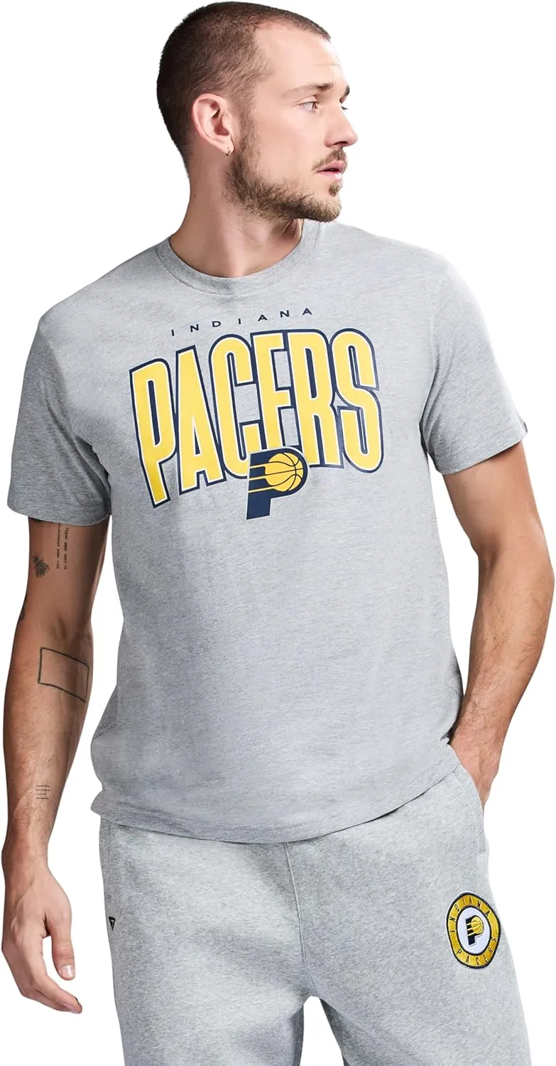 Men's X NBA Officially Licensed Graphic Short Sleeve Lightweight Classic Crew Neck Cotton T-Shirt