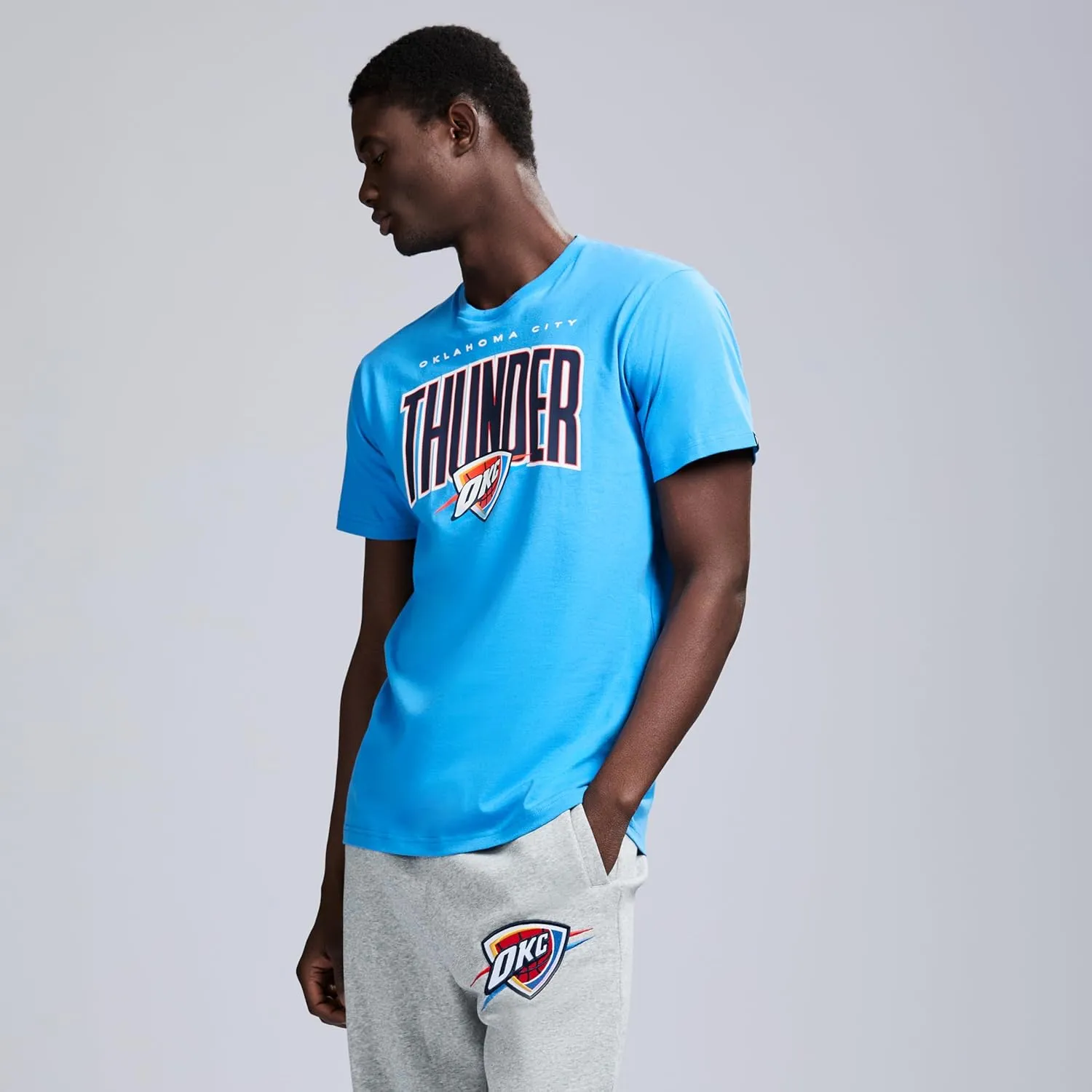 Men's X NBA Officially Licensed Graphic Short Sleeve Lightweight Classic Crew Neck Cotton T-Shirt