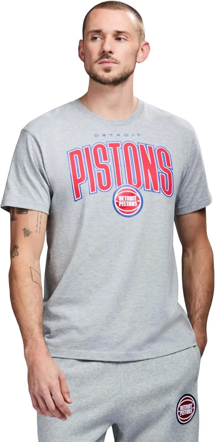 Men's X NBA Officially Licensed Graphic Short Sleeve Lightweight Classic Crew Neck Cotton T-Shirt