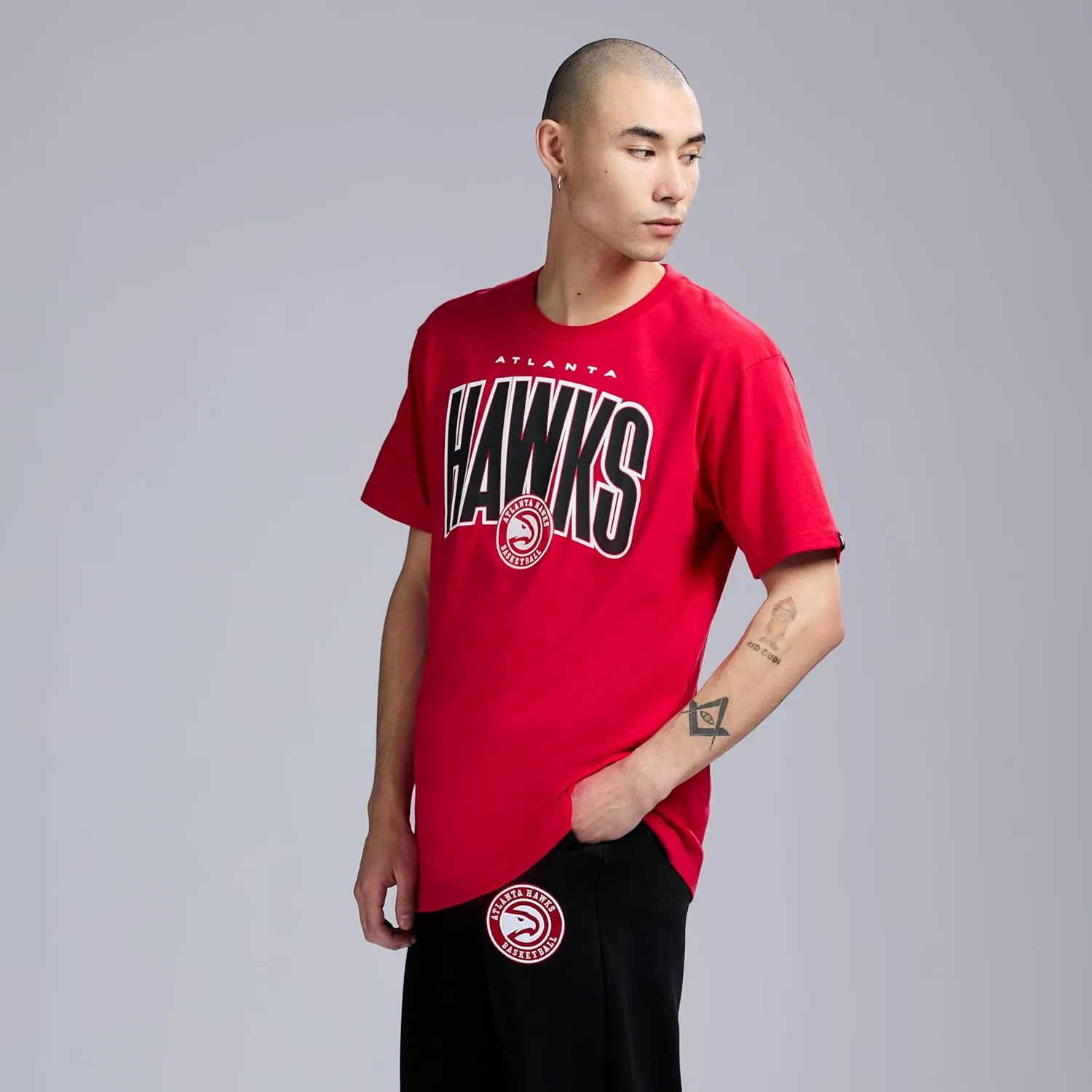 Men's X NBA Officially Licensed Graphic Short Sleeve Lightweight Classic Crew Neck Cotton T-Shirt
